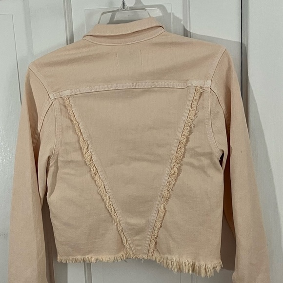 McGuire Denim Light Pink Jean Jacket - Picture 8 of 14